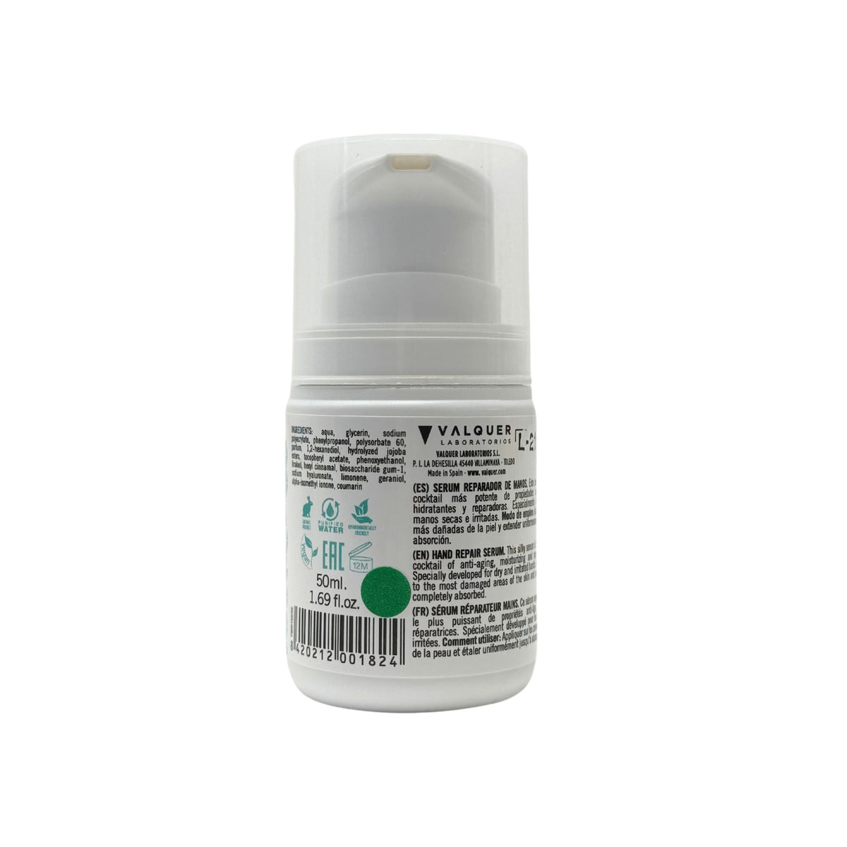 Sérum reparador de manos - Hidratación Intensa y Acción Antiedad - 50 ml Valquer®
