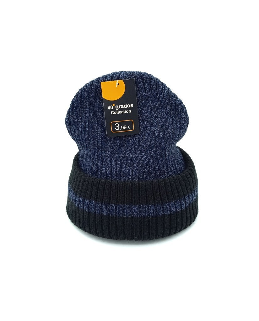 Gorro Hombre Liso Franja