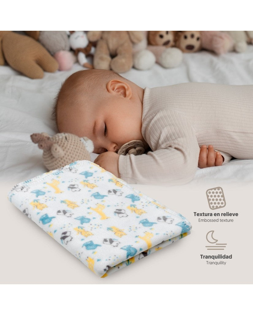 Manta Estampada Animales