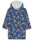 Bata Manta Niño One Piece Azul New Import