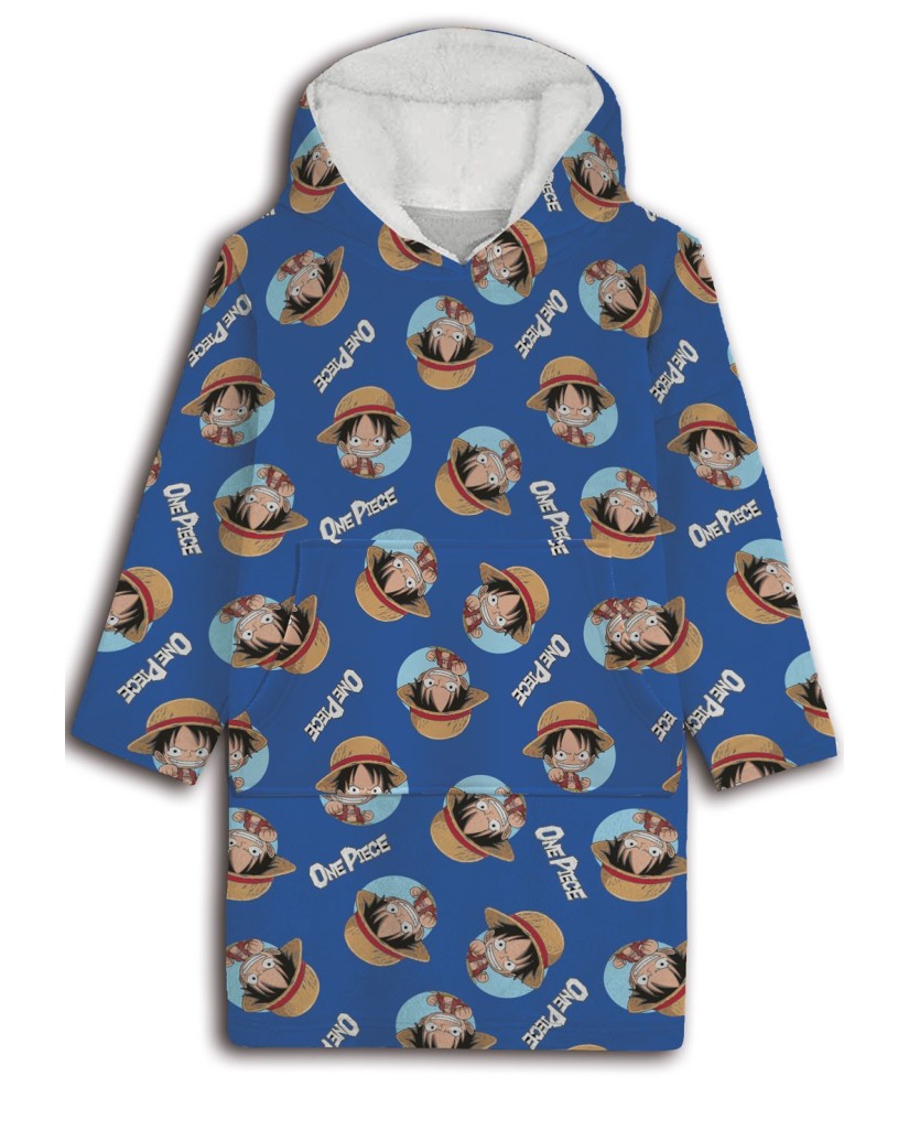 Bata Manta Niño One Piece Azul New Import
