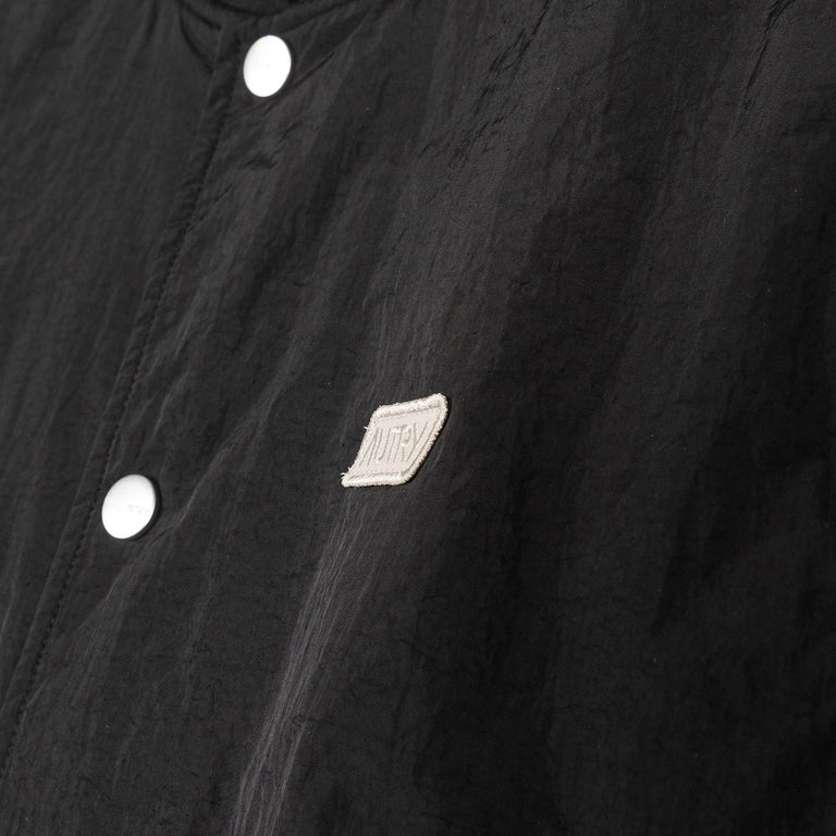 Autry Chaleco de Nylon Unisex Negro logo