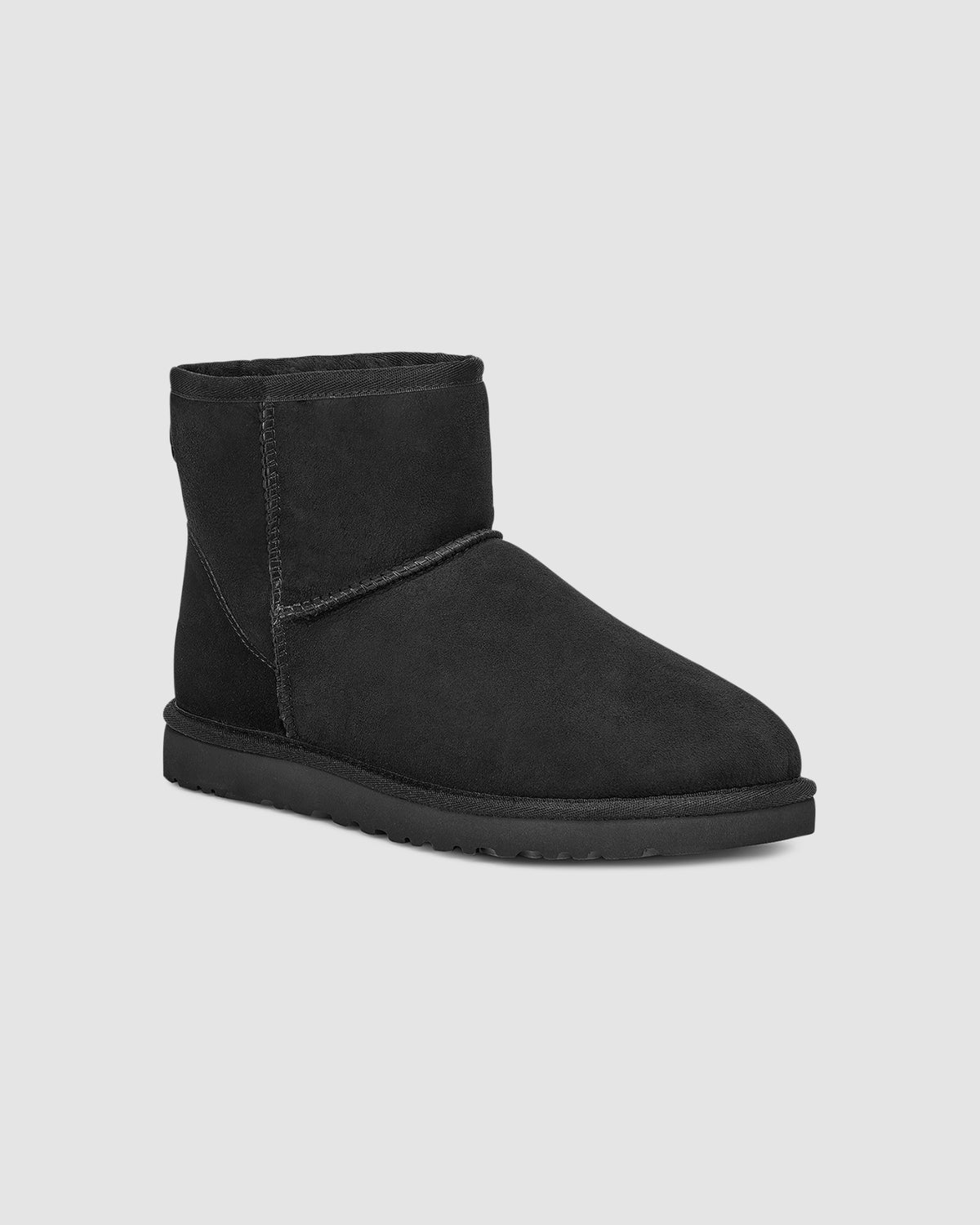 UGG Classic Mini Negra - vista lateral