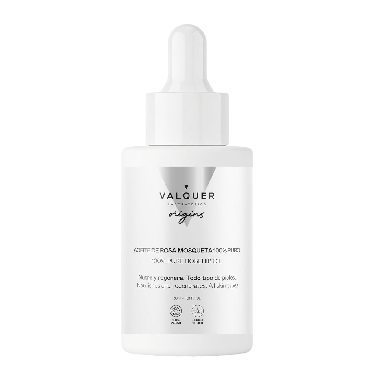 Sérum aceite rosa mosqueta 100% puro - 30 ml Valquer®