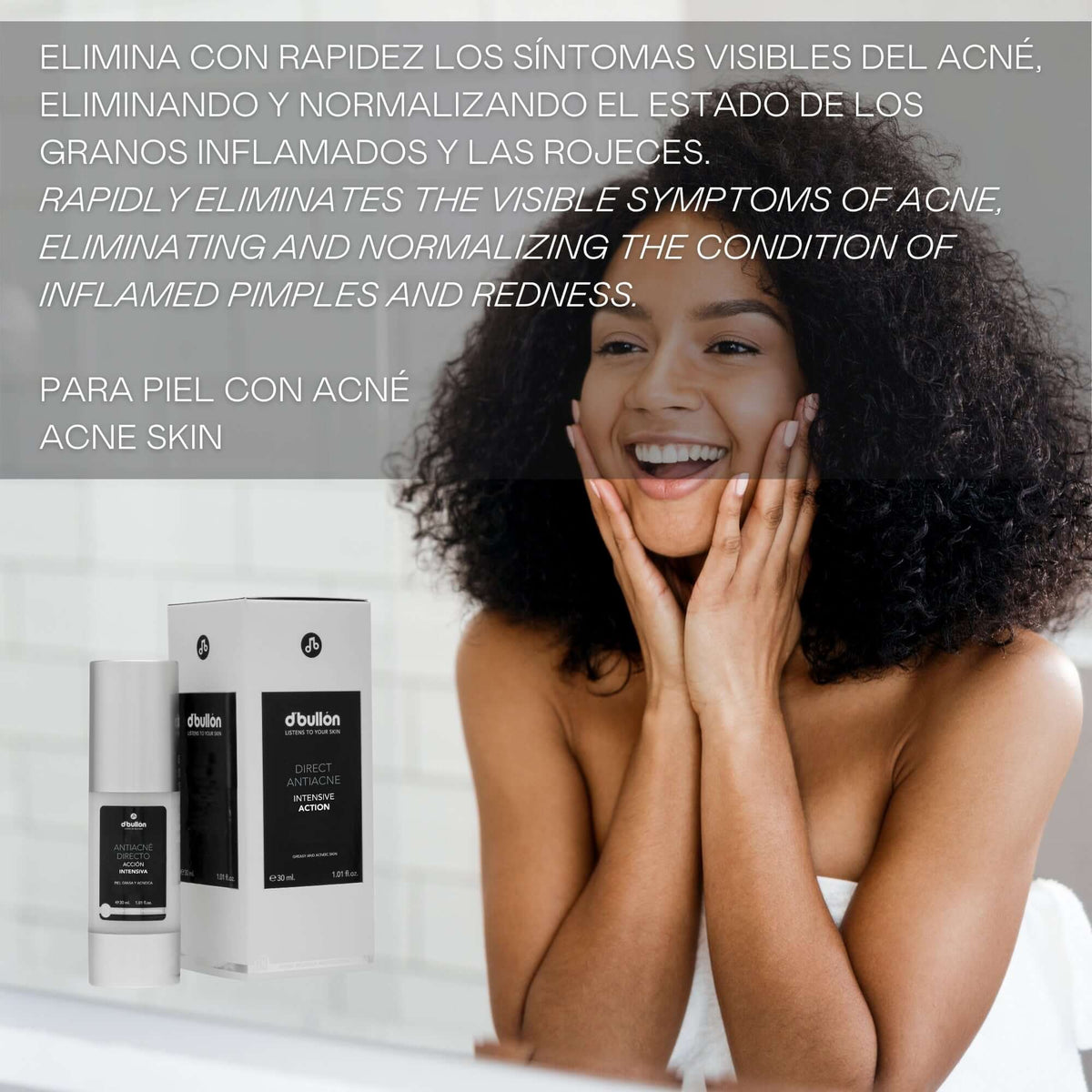 Sérum Facial Antiimperfecciones Directo – Acción Intensiva - 30 ml Valquer®