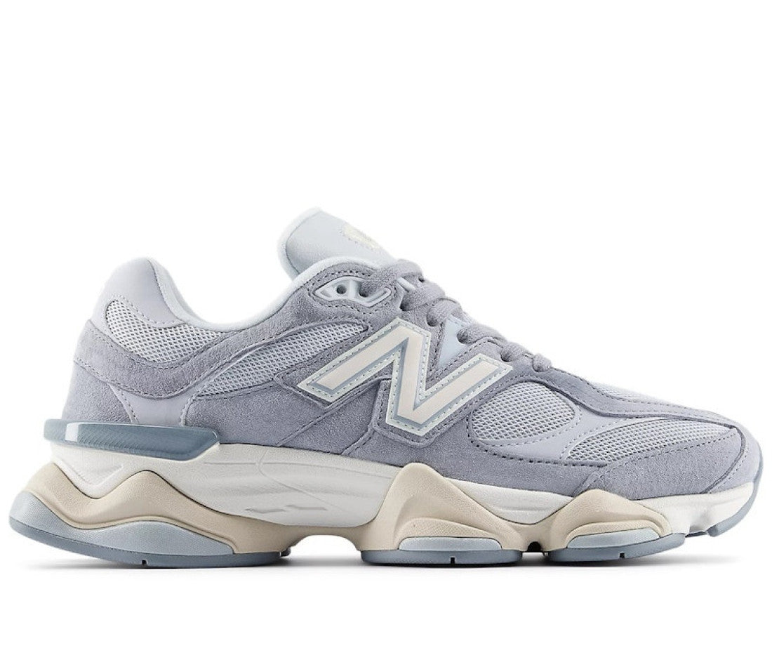 New Balance 9060 Slate Grey Light Grey - vista lateral