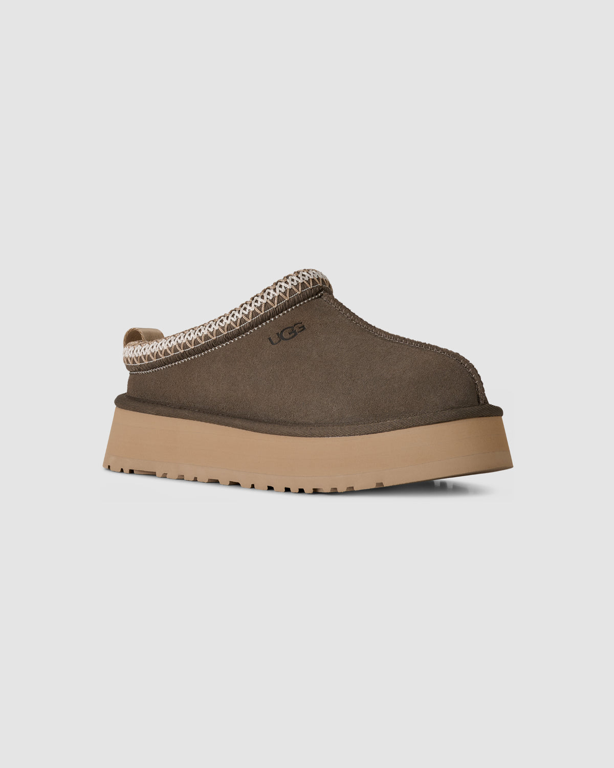 UGG Tazz II Caqui (Mujer) - vista lateral