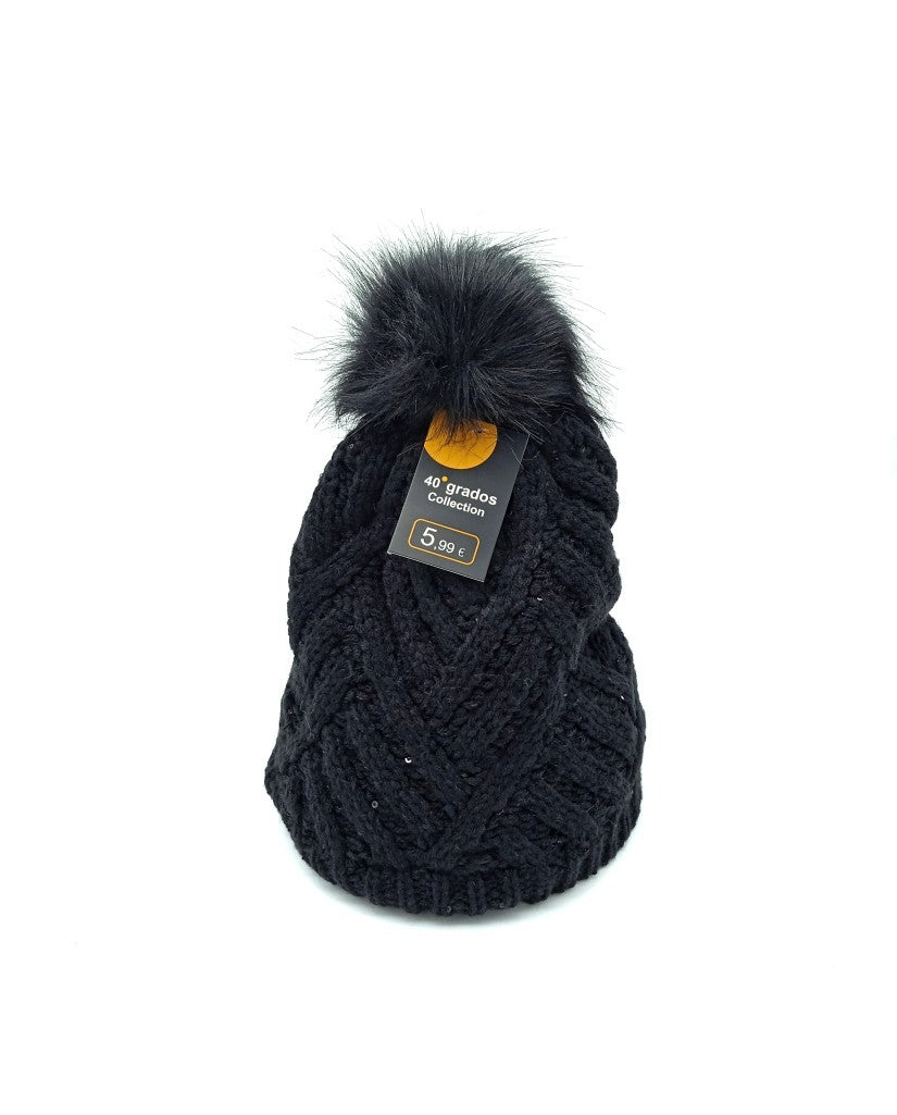 Gorro Mujer con Pompón (imagen 2)