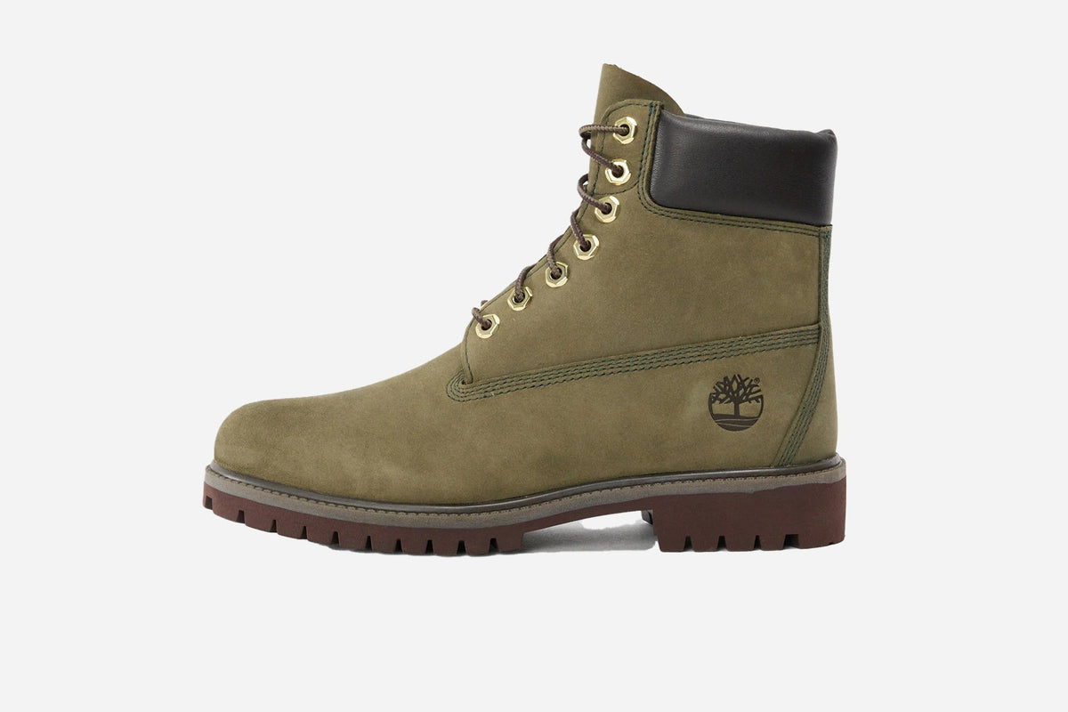 Timberland Bota Premium 6 Pulgadas Verde Oscuro