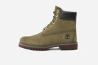 Timberland Bota Premium 6 Pulgadas Verde Oscuro - vista lateral