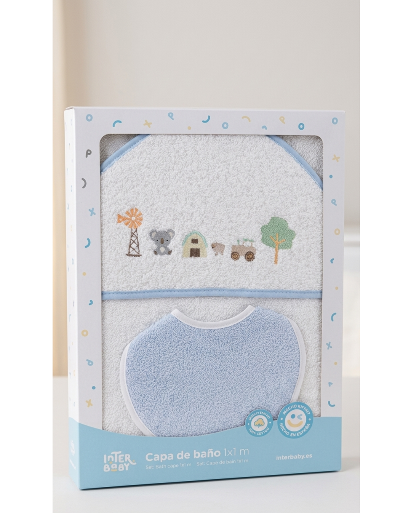 Capa y Babero Granja Koala (imagen 2)