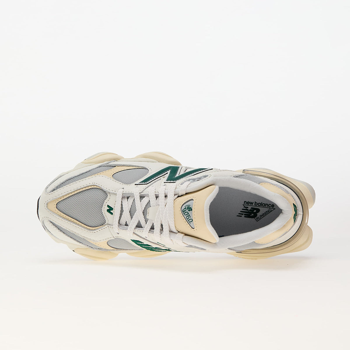 New Balance 9060 Sea Salt Amarillo - detalle