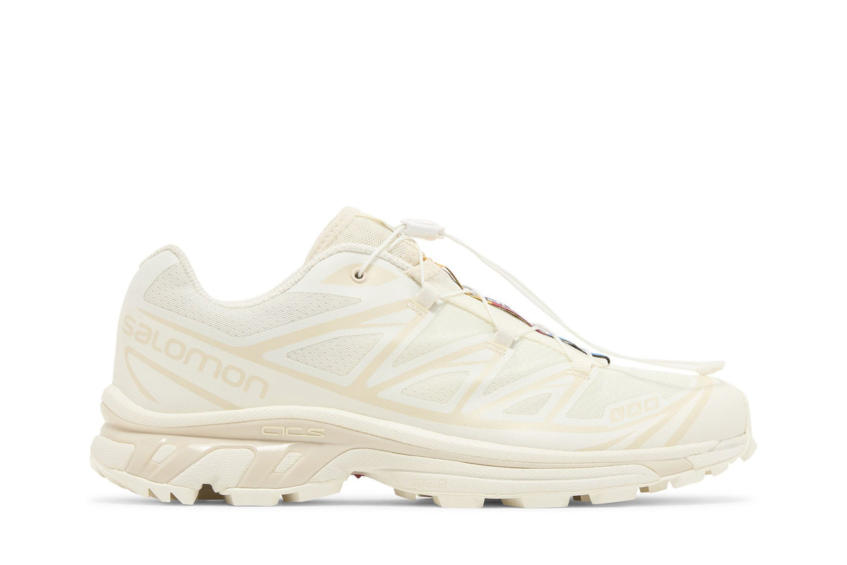 Salomon XT-6 Vanilla Ice Almond Milk vista lateral