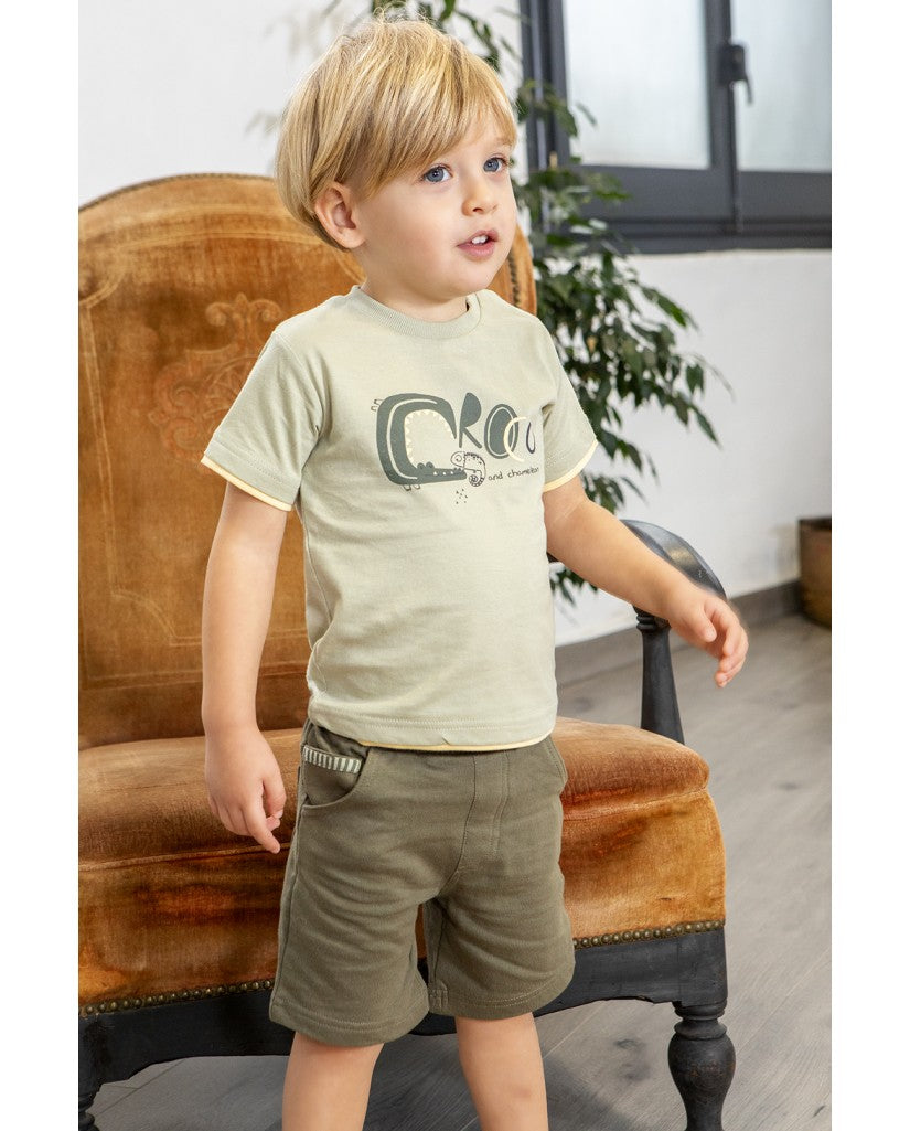 Conjunto Dos Piezas Niño Croco (imagen 2)