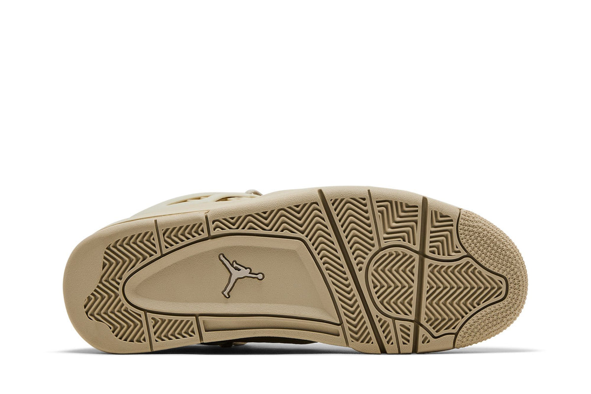 Jordan 4 Retro Net Rattan detalle talón