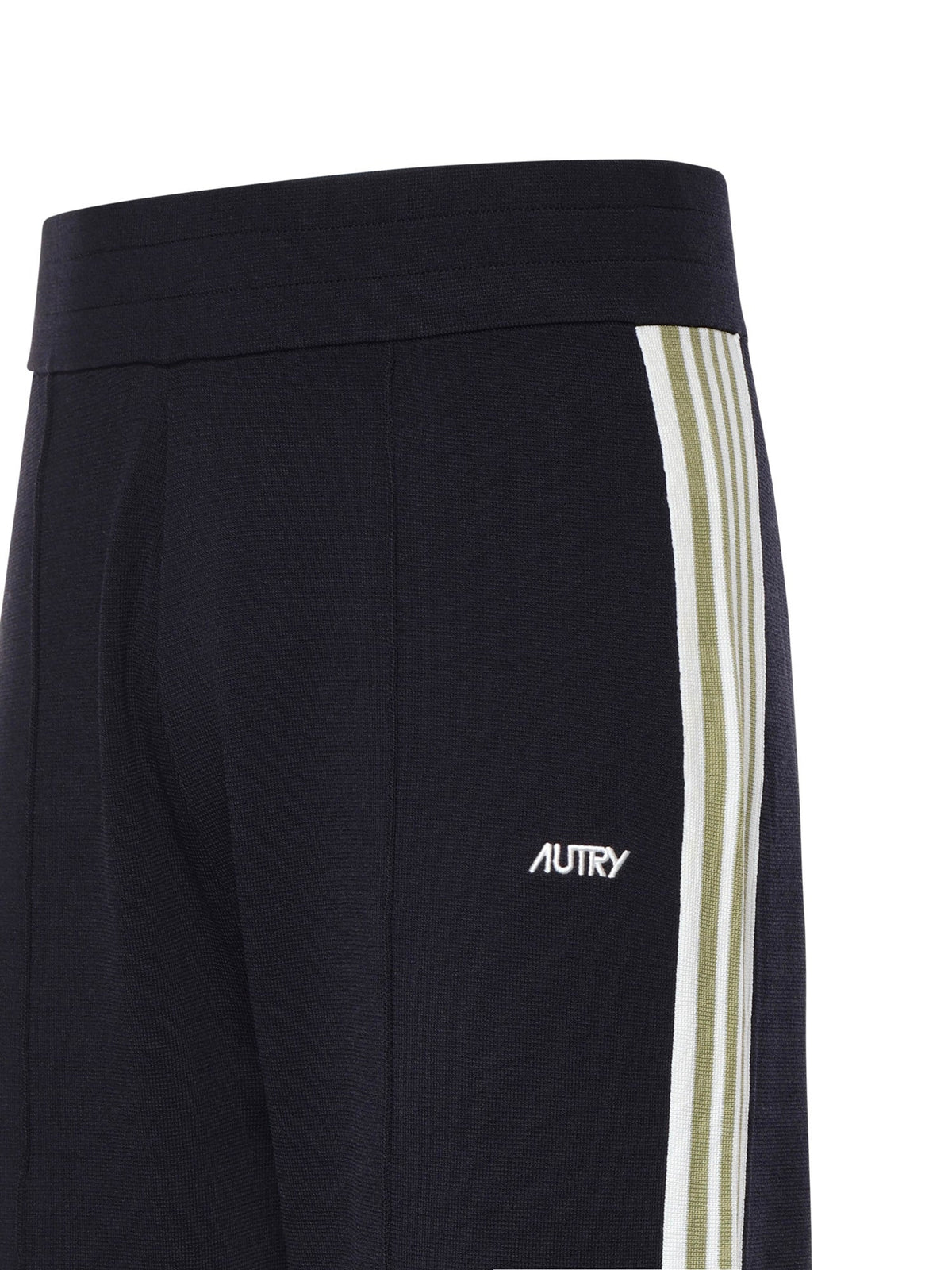 Autry Jogger de Punto de Viscosa Hombre Azul detalle