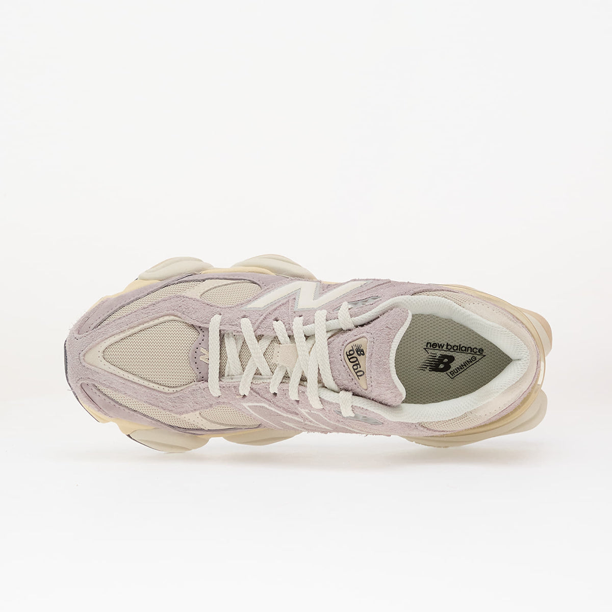 New Balance 9060 Truffle Salt Timberwolf - vista suela