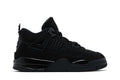 Jordan 4 Retro Black Cat bebé vista lateral