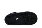 Jordan 4 Retro Black Cat bebé detalle talón