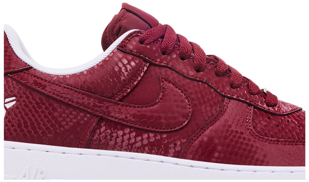 Nike Air Force 1 Low Kobe Bryant Lower Merion Away - vista superior