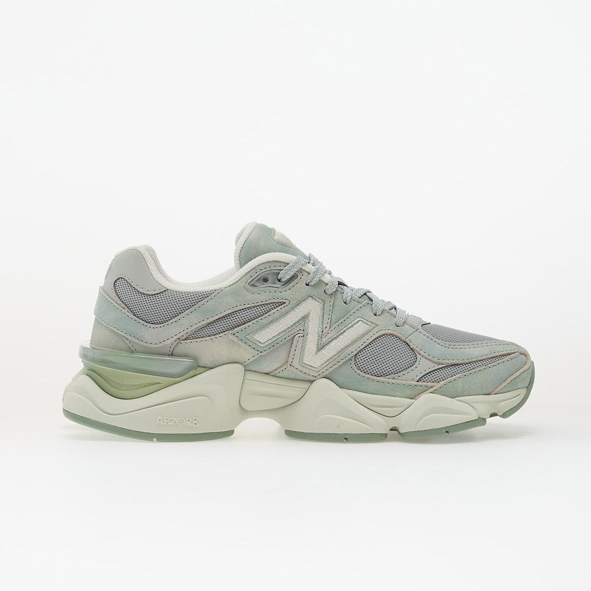 New Balance 9060 Mosaic Green Sea Salt - detalle