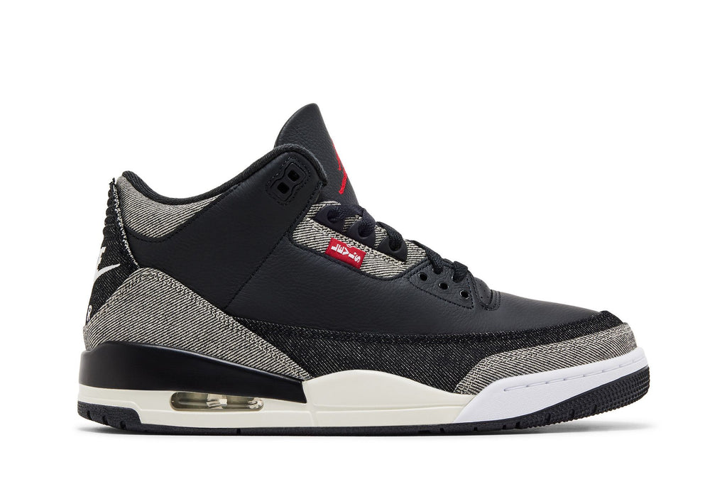 Jordan 3 Retro x Levi's Denim Negro