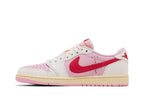Jordan 1 Retro Low Travis Scott Sail Tropical Pink detalle bolsillo oculto
