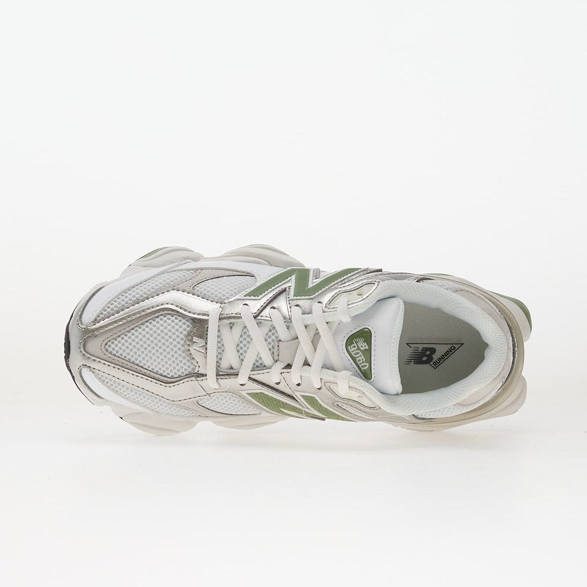 New Balance 9060 White Oregano - suela