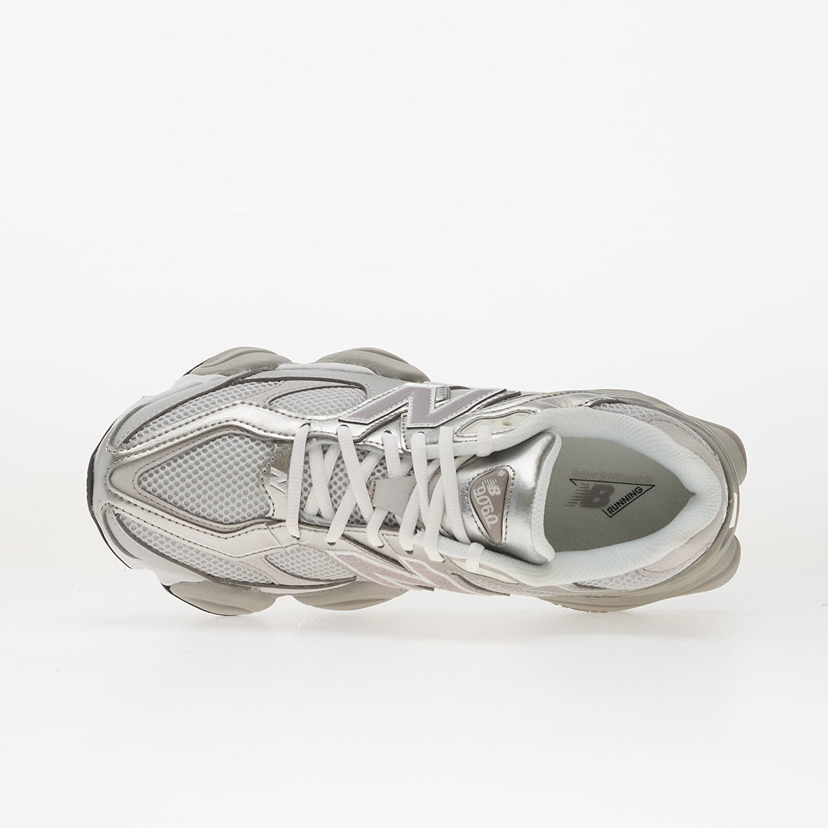 New Balance 9060 Raincloud Truffle Salt (Niño/a) - suela