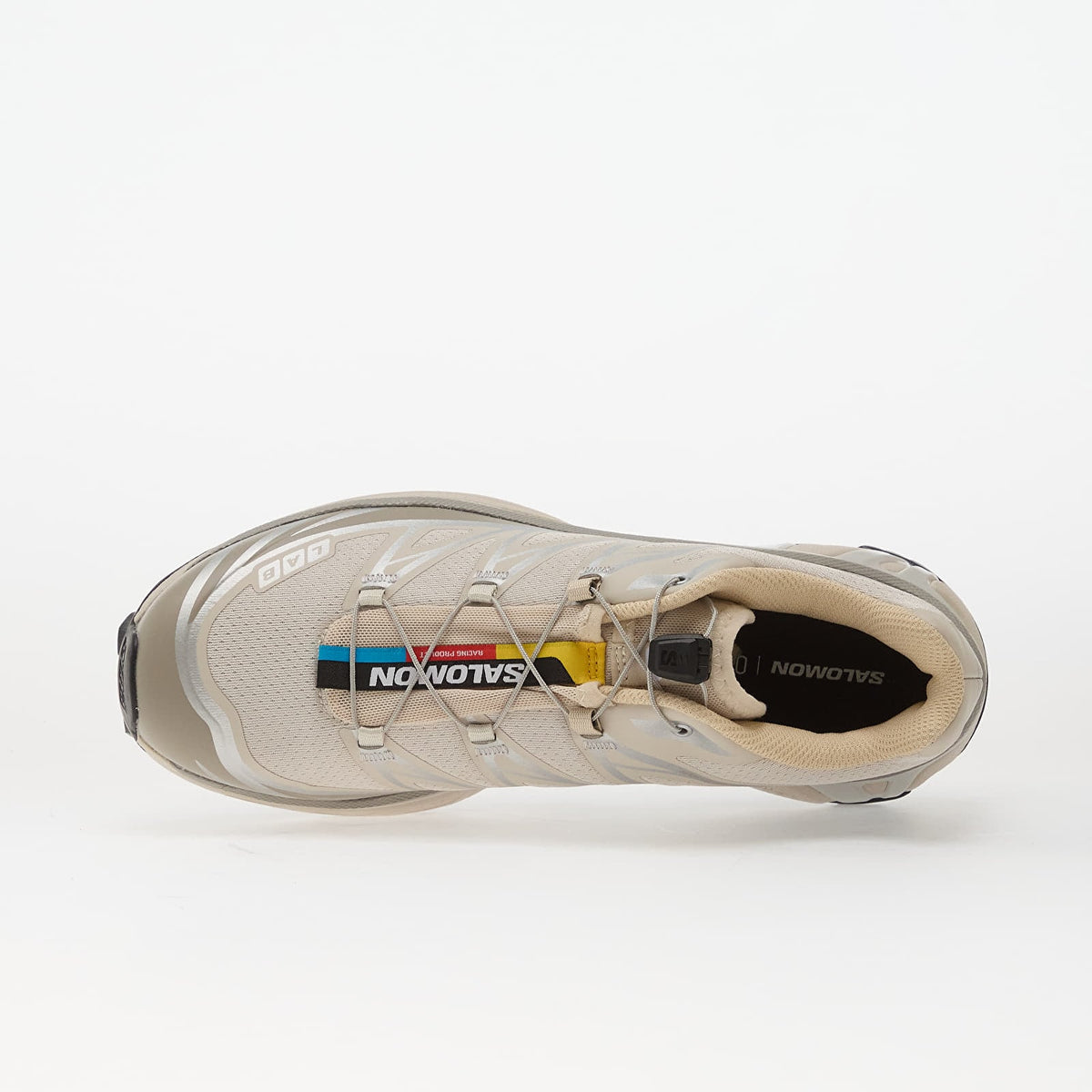 Salomon XT-6 Rainy Day Paloma detalle upper