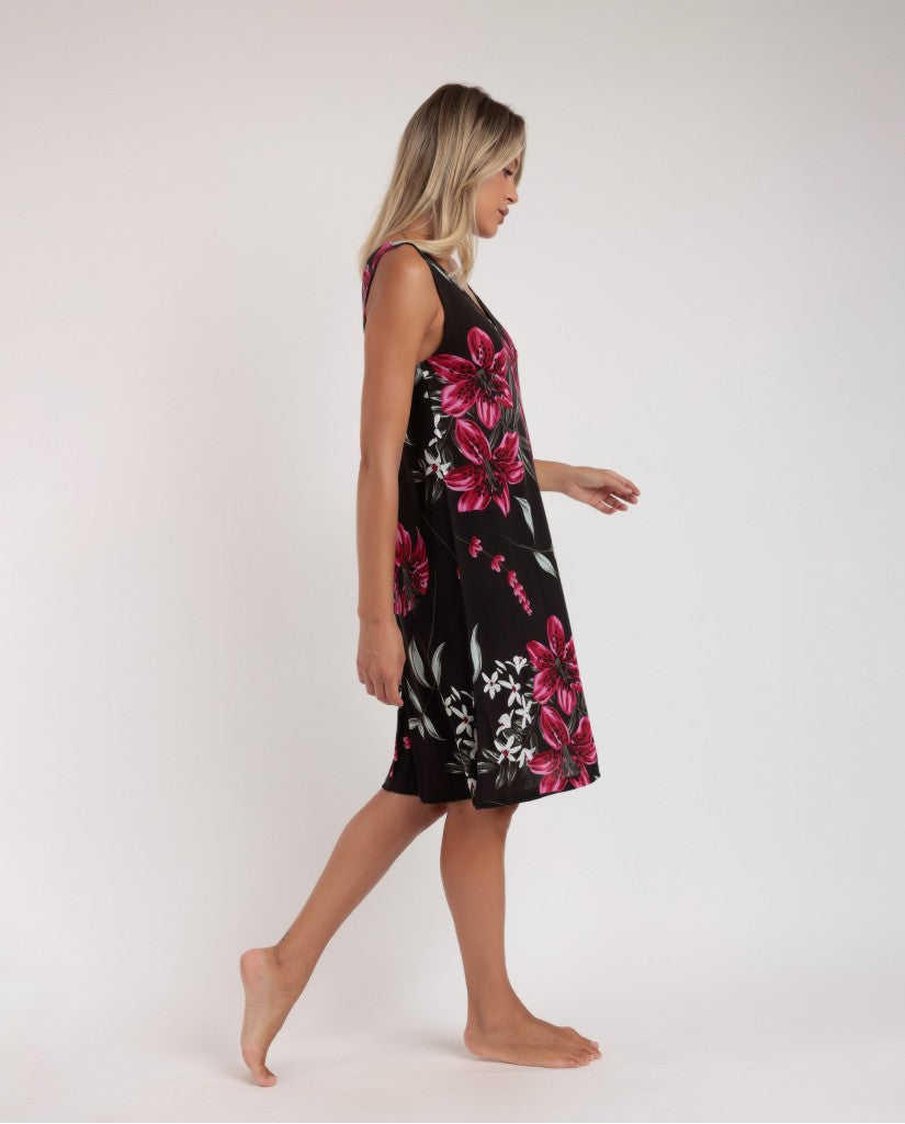 Vestido sin Mangas Mujer Brown Style (imagen 3)