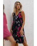Vestido sin Mangas Mujer Brown Style