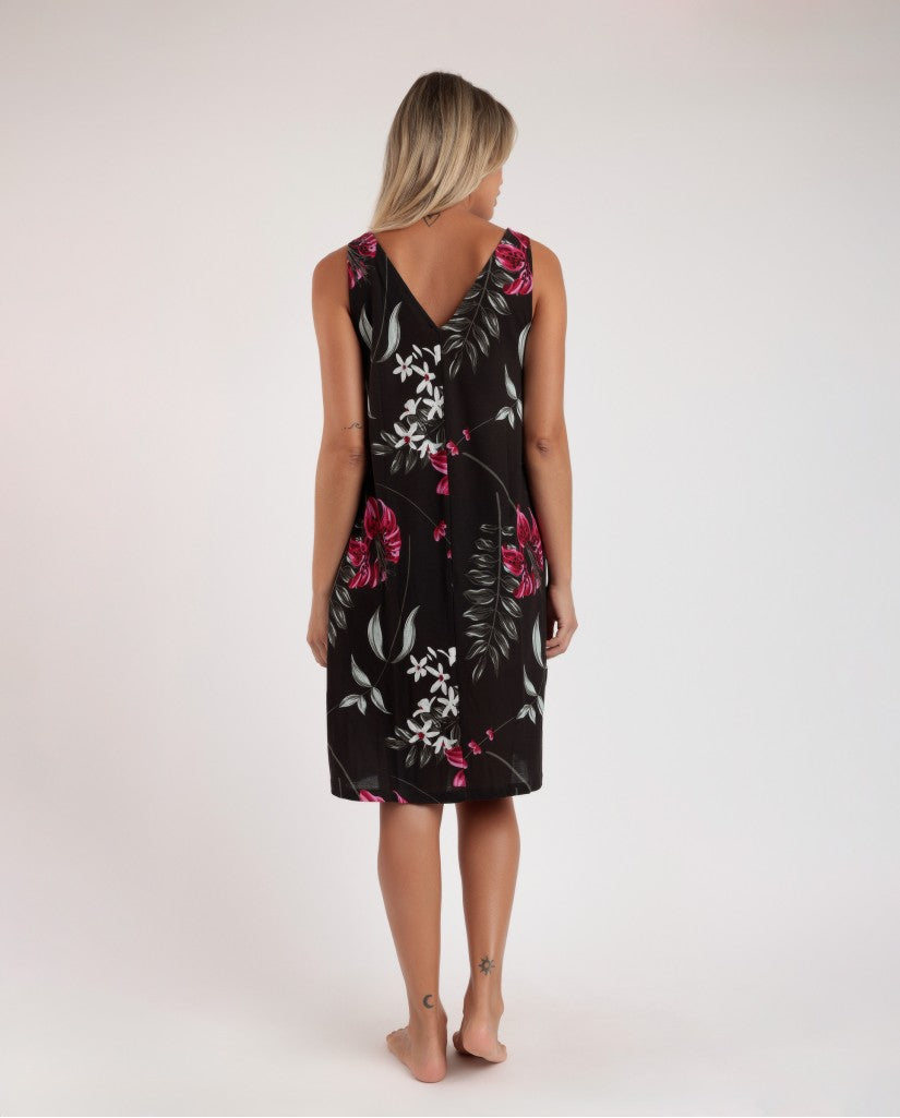 Vestido sin Mangas Mujer Brown Style (imagen 4)