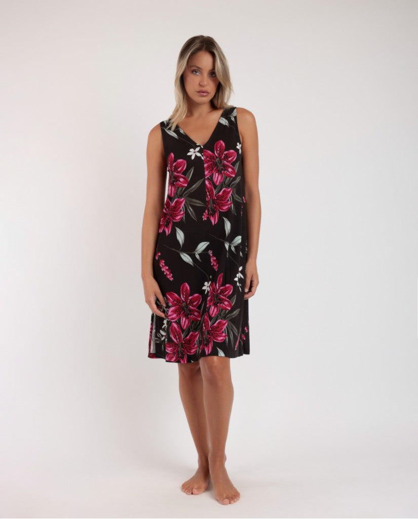 Vestido sin Mangas Mujer Brown Style (imagen 2)