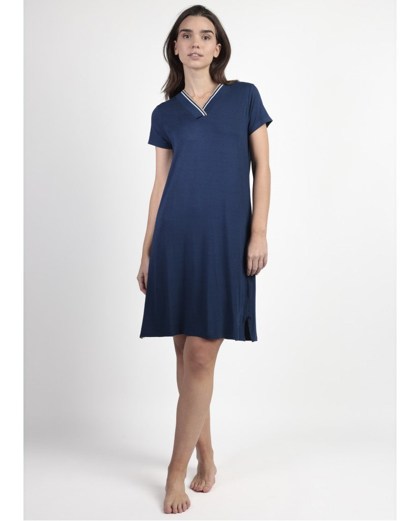 Vestido Cuello Pico Mujer Sport Luxe (imagen 2)