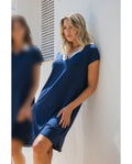 Vestido Cuello Pico Mujer Sport Luxe