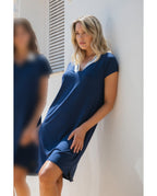Vestido Cuello Pico Mujer Sport Luxe