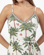 Vestido Tirantes Mujer Palm Mosaic (imagen 2)