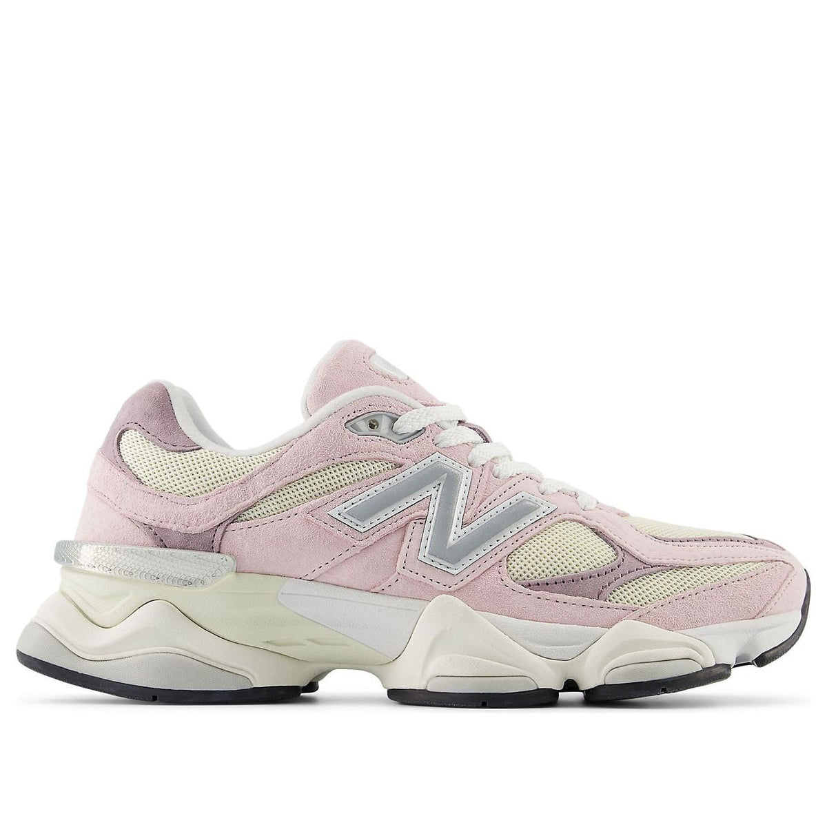New Balance 9060 Rosa Angora - vista lateral