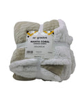 Manta Sherpa Coralina 160x210 Ref. 20LINEAS