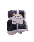 Manta Sherpa Coralina 160x210 Ref. 20LINEAS (imagen 4)
