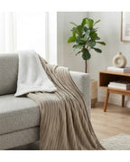 Manta Sherpa Coralina 220x240 Ref. 22LINEAS (imagen 5)