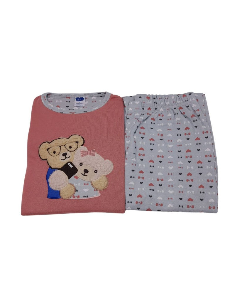 Pijama de Mujer de Algodón Ositos (imagen 2)