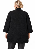 Chaqueta bouclé talla grande 3670 cfashion