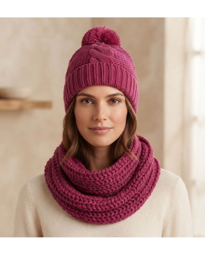 Conjunto Gorro y Cuello Mujer (imagen 6)