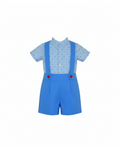 Conjunto Dos Piezas para Niño Ranita Azul