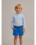 Conjunto Camisa y Pantalón Niño Azul