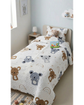 Colcha Estampada Juvenil Nieve