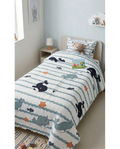 Colcha Estampada Juvenil Hielo