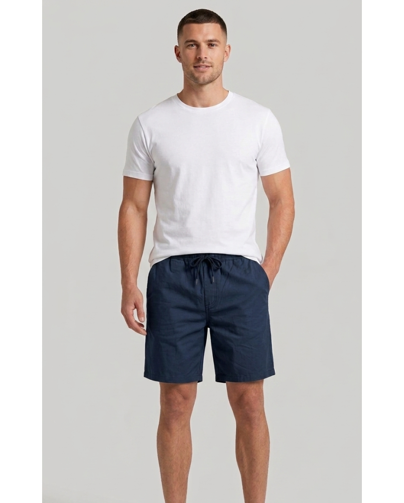 Pantalón Corto Hombre Azul Marino